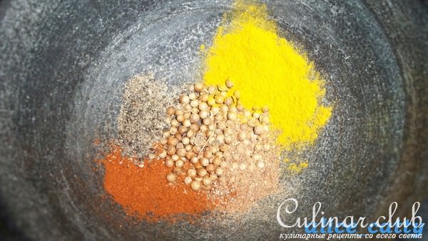 Пряный заяц в духовке с овощами