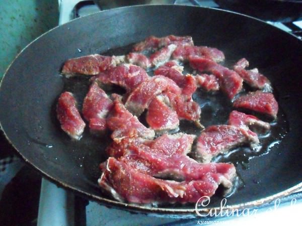 Говядина с баклажанами