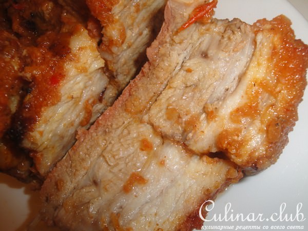 "Маринованная грудинка (Spare Ribs)" рецепт выходного дня