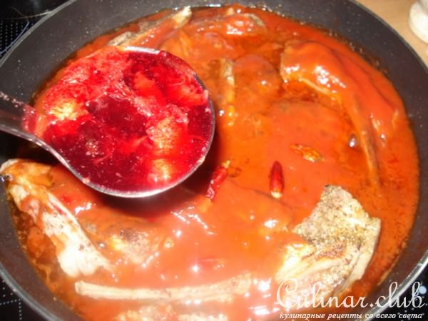Бараньи рёбрышки в кисло-сладком соусе (хе! с вареньем!)