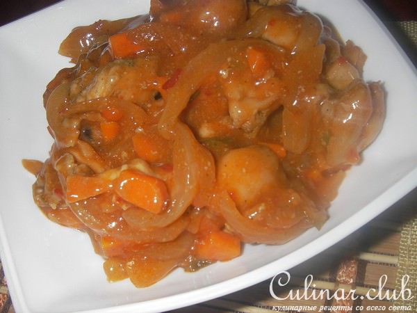 Острая курица по-китайски