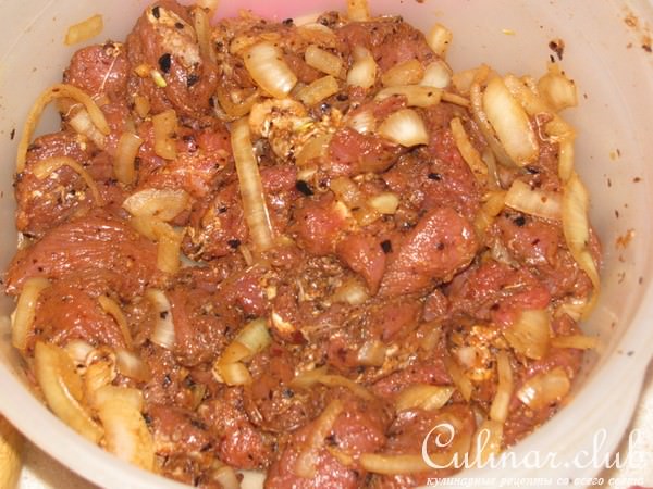 Шашлык из баранины по Турецки