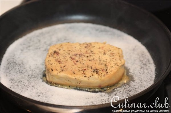 tenderloin на фуагра под соусом порто