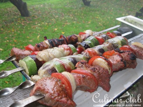 Шашлык на любой вкус или открытие осенних дачный выходных.