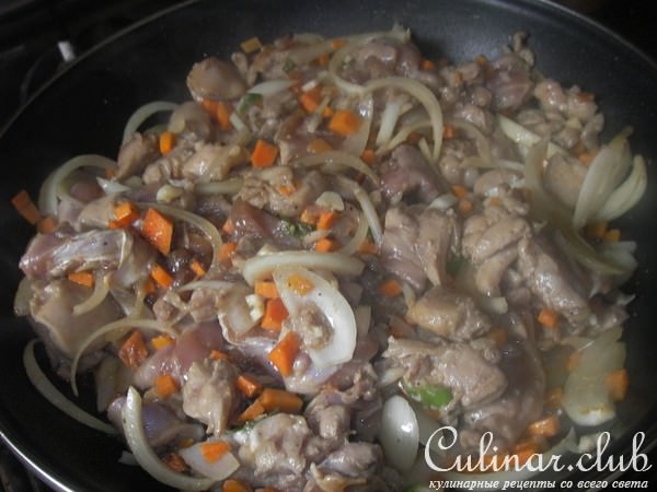 Острая курица по-китайски