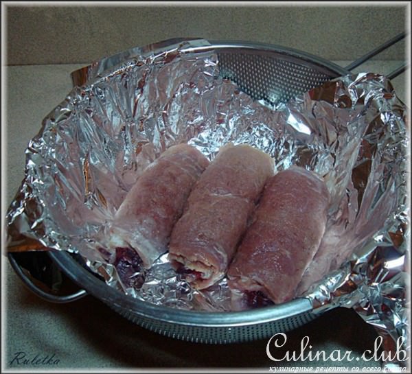 Мясные рулеты "Сливовая долина" (японские мотивы).