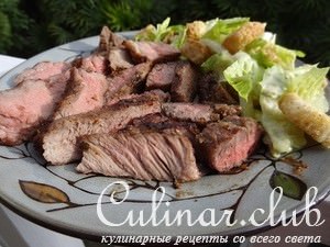 Стейки с Пажитником и Перцами