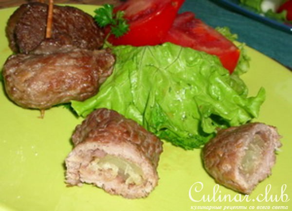 Говядина с ананасом