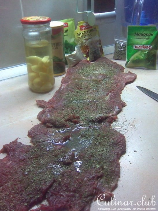 ПРЯНЫЙ МЯСНОЙ РУЛЕТ из куска постной говядины «А мужу не понравилось!»