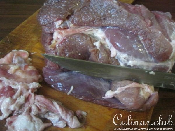 Кабан запеченный с овощами ("Я + Серж Маркович=.."