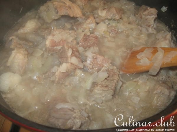 Мясо тушеное кисло-сладкое,мамино