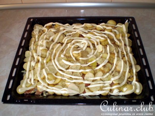 картошка по -французки с моим добавлением