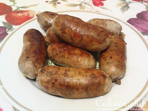Купаты ливерные (совместно с Ларисой laralaram)