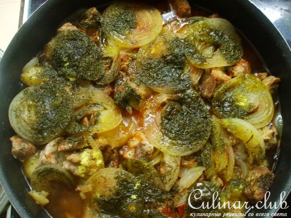 Картоха с мясом 