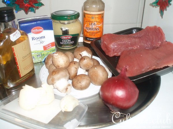 Steak Diane(стейк Диана)