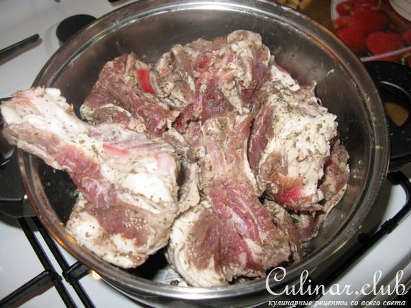 Рёбра с рукава , вкусно и просто