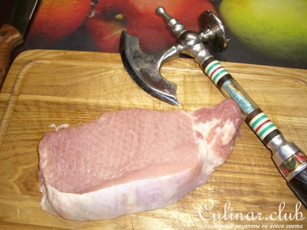 Свинина из духовки, даже Кошка уплетала за обе щечки))))