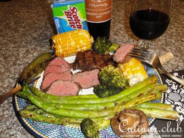 Стэйк говяжий. (beef tenderloin)