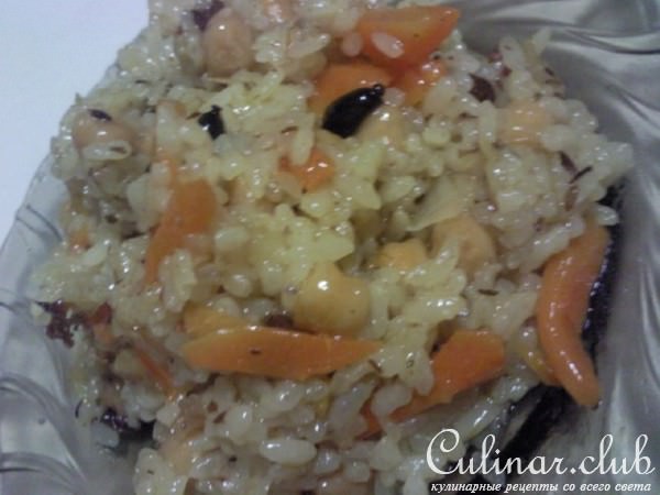 Рисовая каша с мясом "Мистраль-а-ля-плов"