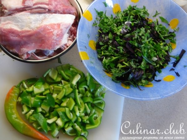 Чакапули из баранины с зеленью (супер вкусно!!!)