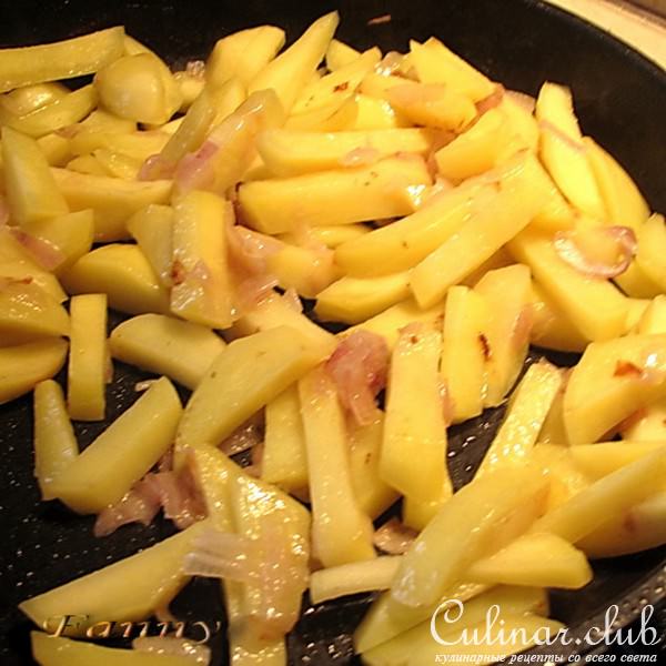 Тушеное мясо с грибами по-славянски