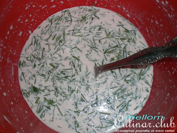 Курочка под сливками