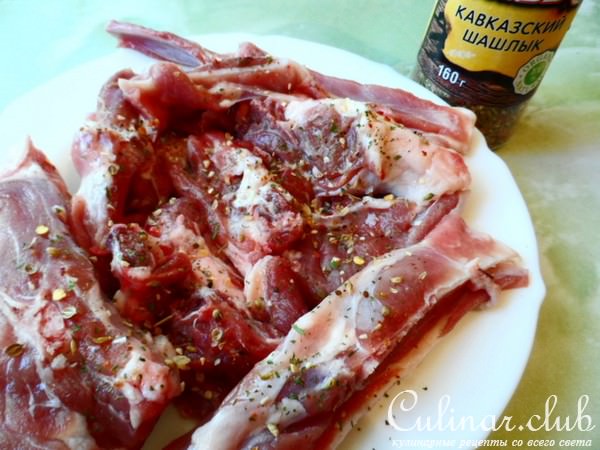 Баранина тушёная с овощами,по мотивам Домлямы.