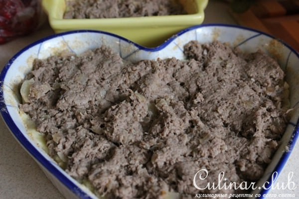 Картофельная запеканка с говядиной