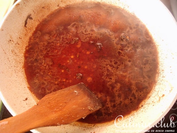 Маринованная свинина под винным соусом или это долгое, долгое, долгое мясо!