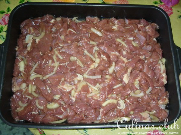 картофельная запеканка с мясом