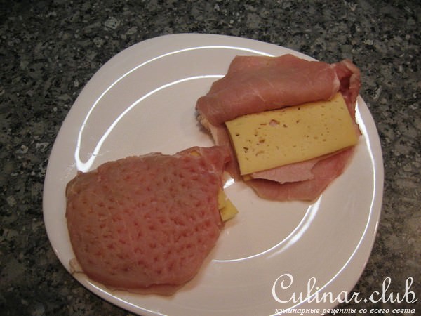 Шницель с сюрпризом