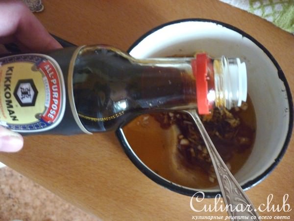 Куриные голени в пряном соусе