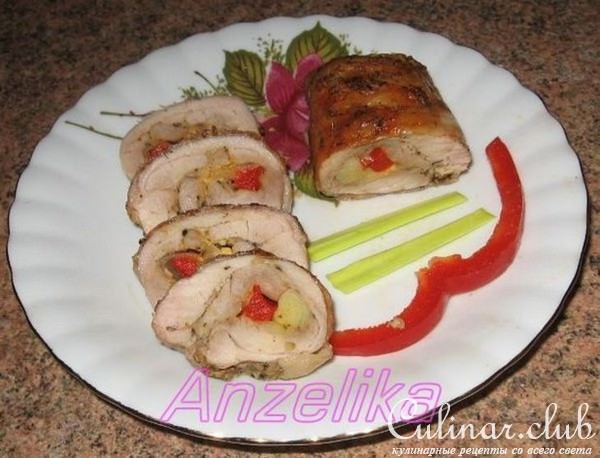 Куриный рулет (вариант)