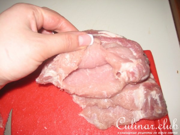 Свинина с ананасами