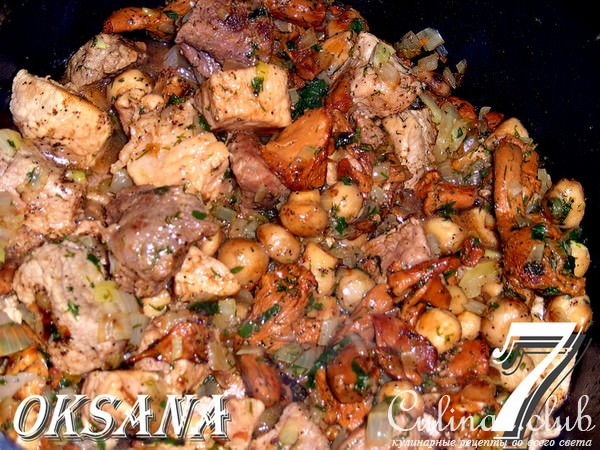 жареное Мясо"Пьяное"