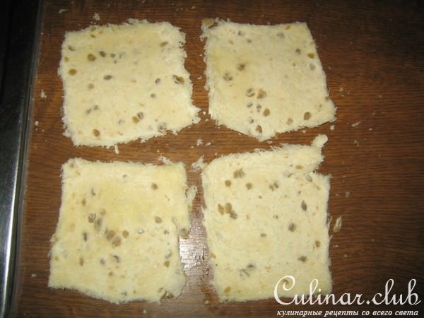 куриные медальоны с хлебными корзинками