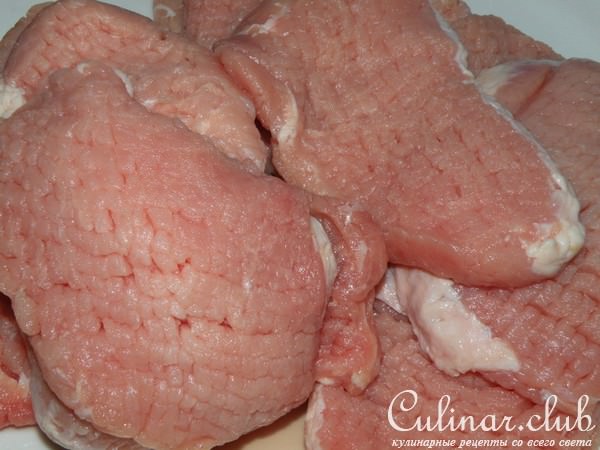 Мое любимое мясо по-французски (мой вариант)