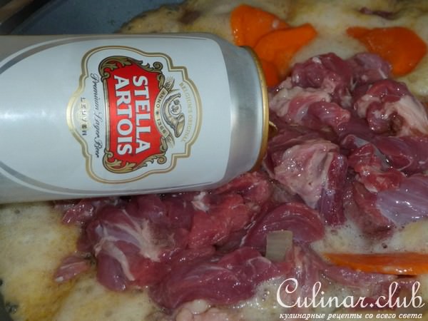 Сочная тушеная говядина (de boeuf juteuse ragot)