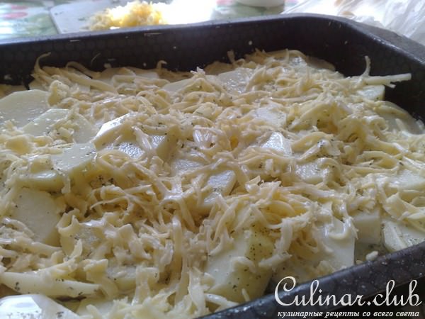 Мясо по-французски со сливками(мой вариант)