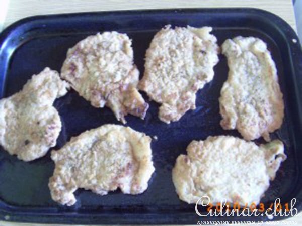 Мясо в "грибной шапке"