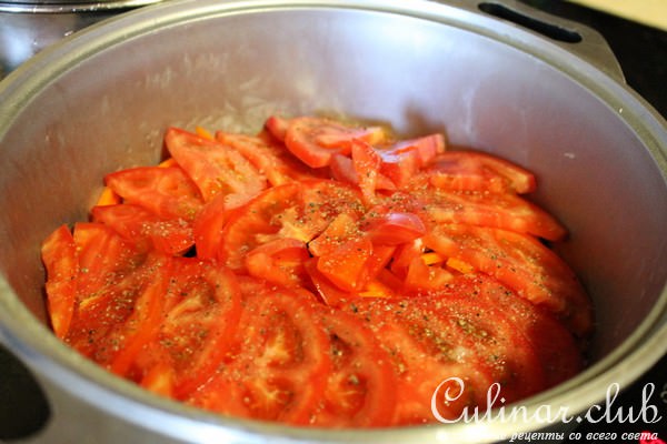 Сотэ с мясом и овощами
