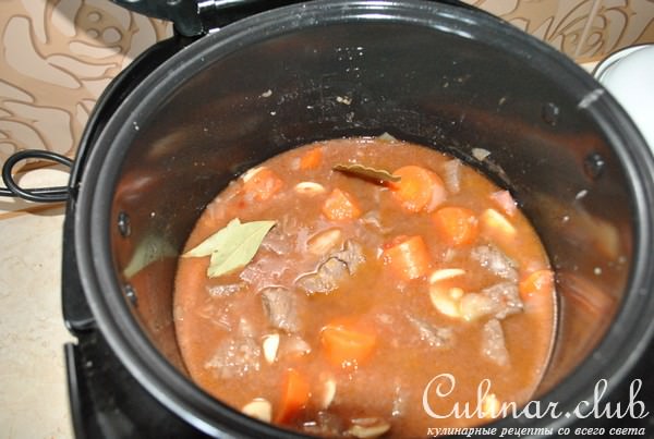 «Boeuf bourguignon» по-домашнему для Дмитрия Нагиева