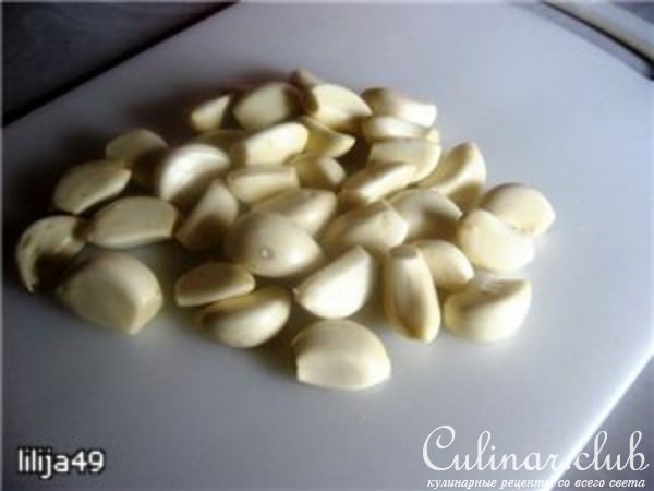 Говядина с чесноком по-уральски