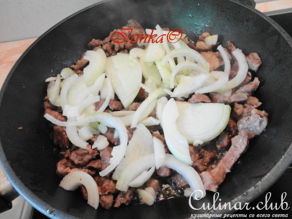 Мясо по-китайски "Веревочка"