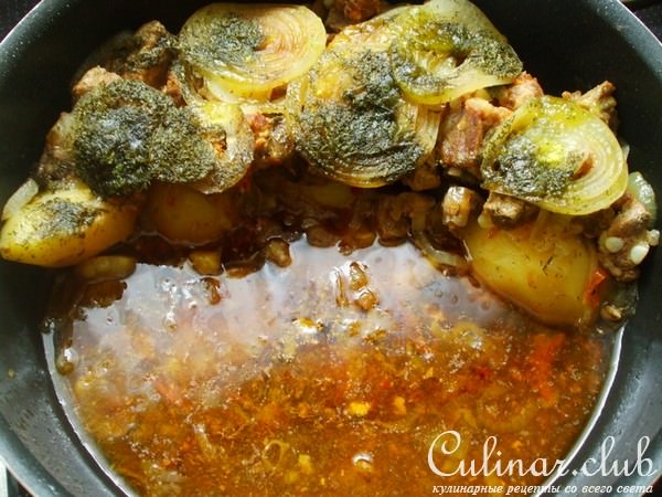 Картоха с мясом 