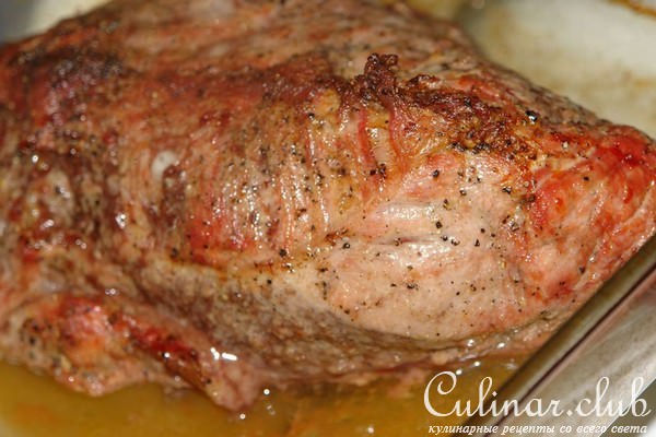 Говядина в прованском хлебушке, типа Beef Wellington (вариант)