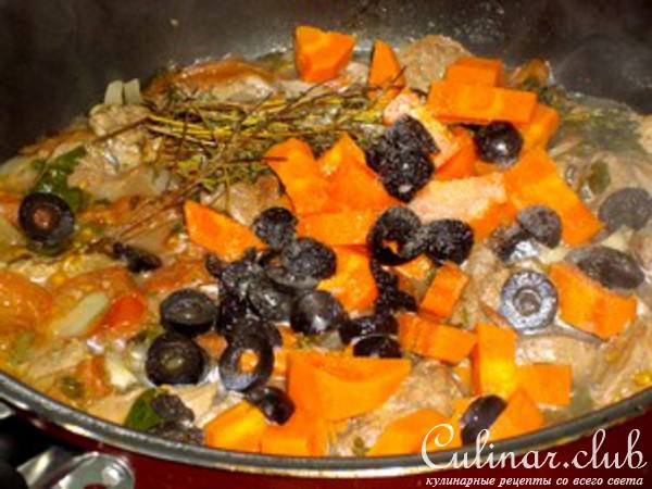 Мясо по-провансальски