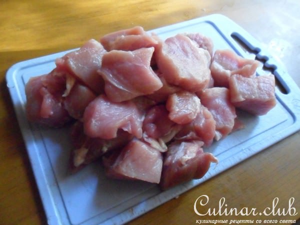Свинина с гречкой в мультиварке