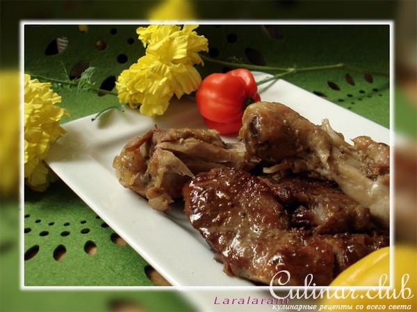ADOBADO - почти по-филиппински! "КУРИНОЕ СВИНСТВО" 