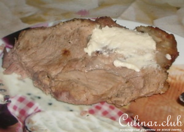 Свинина, запеченая с травами (почти по-тоскански)